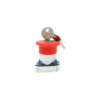 Emergency Push Button with Key Turn to Release by JiGo