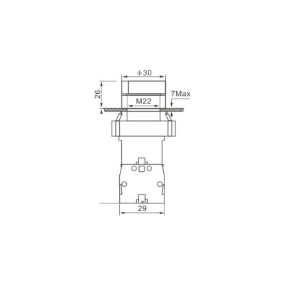 3 Position Illuminated Selector Switch – Stay Put Design