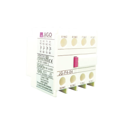 Add On Block | Electrical Contactor Accessories - JiGO India