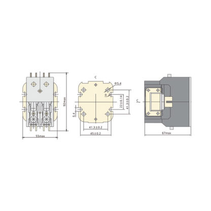 JG-30/2P 30A AIR CON Contactor - Jigo